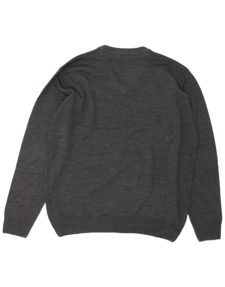James Pringle Suéter con Cuello en V para Hombre XL Acrílico Gris Gris