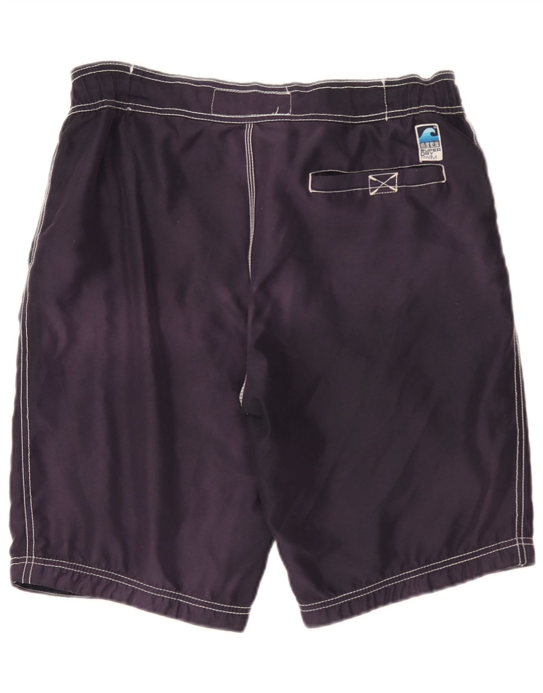 Superdry Shorts De Baño Gráficos Para Hombre Poliéster Azul Marino Medio