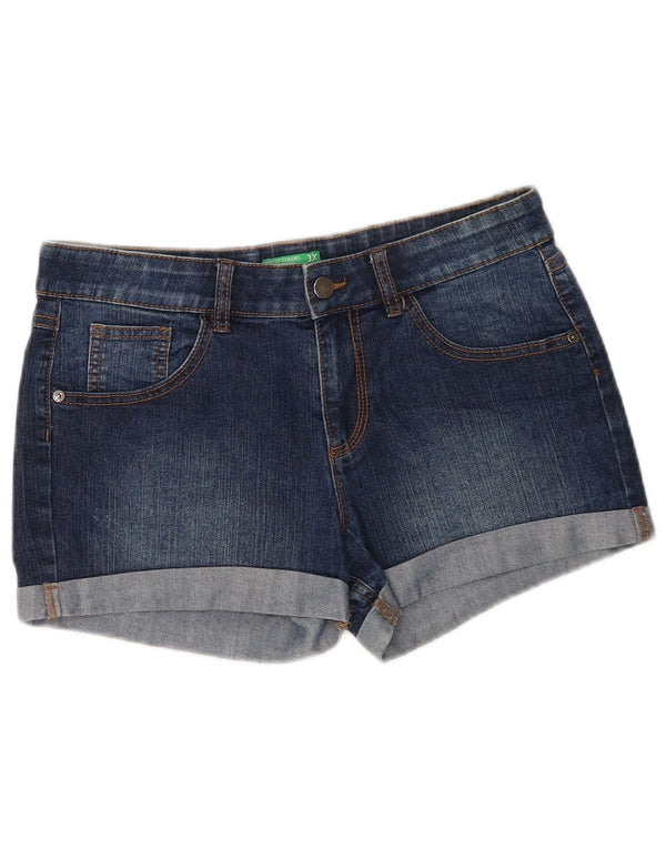 Benetton Shorts Vaqueros Niña 15-16 Años 3XL W30 Azul