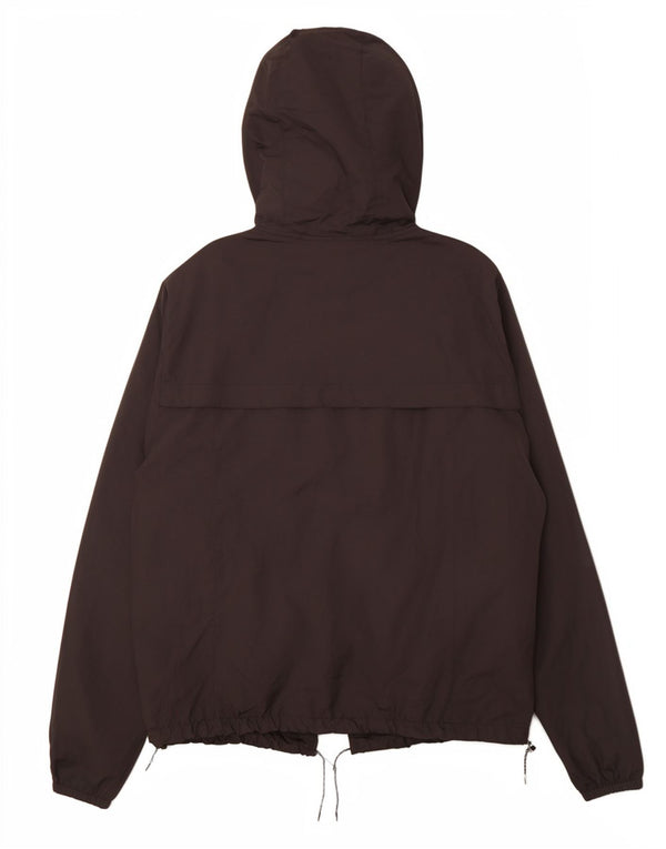 Billabong Chaqueta impermeable con capucha para hombre UK 40 Large Poliéster negro