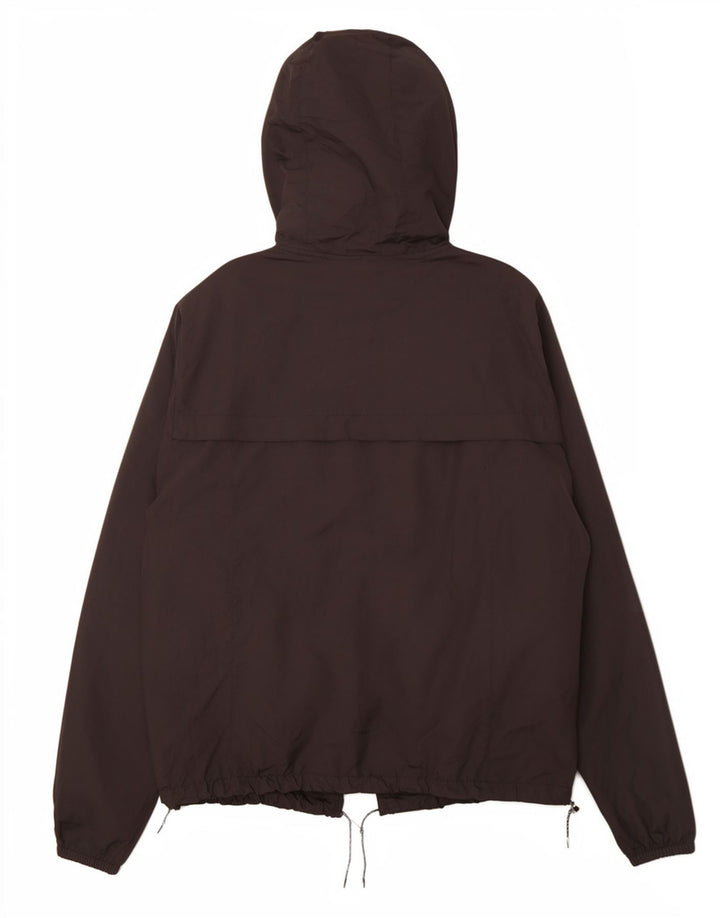 Billabong Chaqueta impermeable con capucha para hombre UK 40 Large Poliéster negro