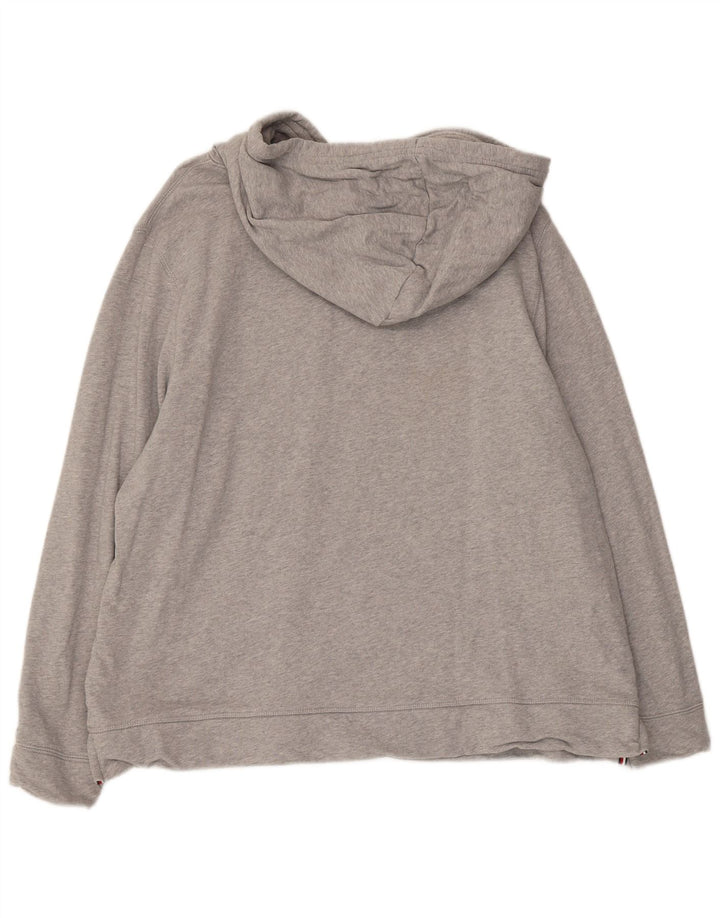 Tommy Hilfiger Jersey con capucha gráfico para hombre 2XL Algodón gris