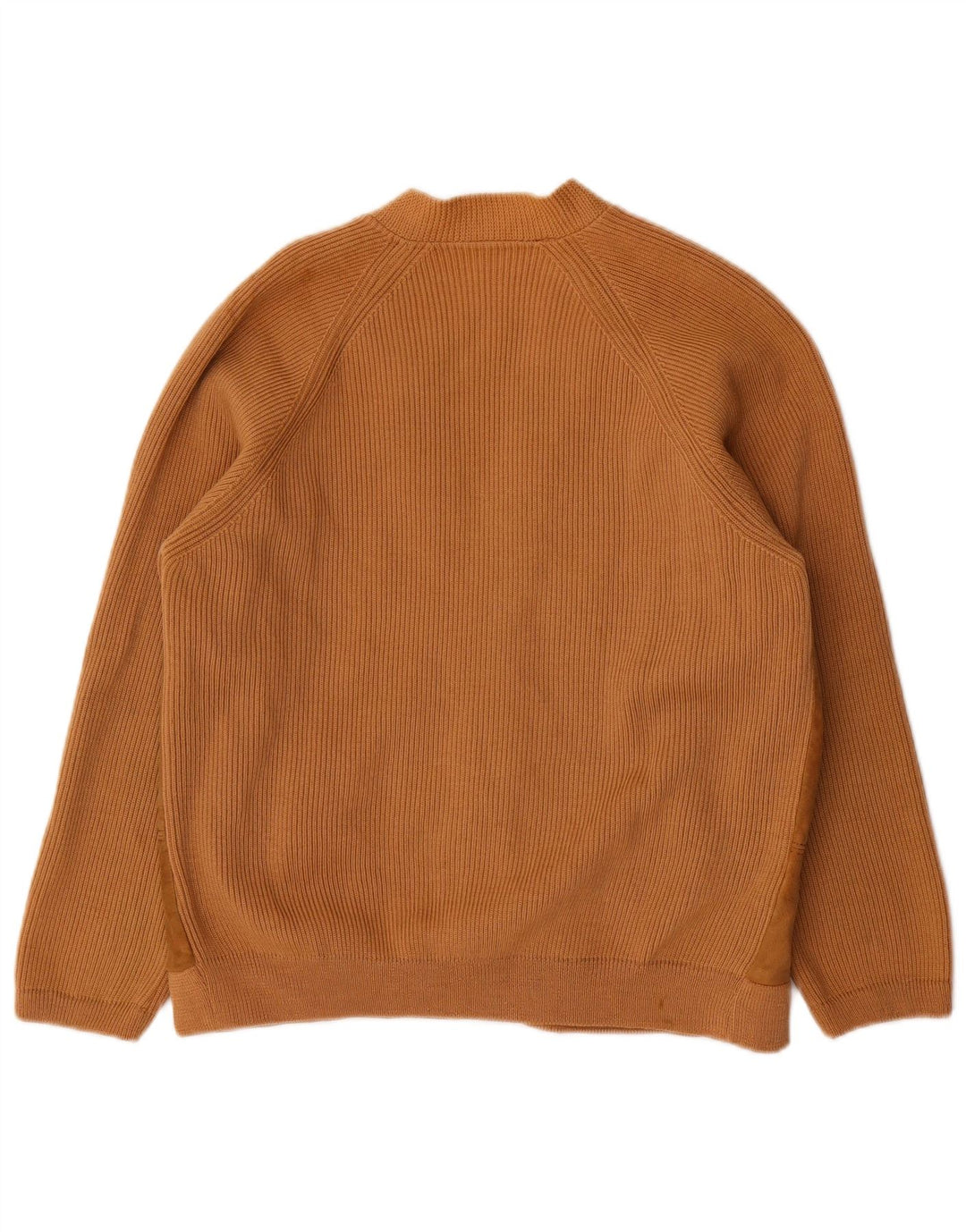 VINTAGE Mujer Cardigan Suéter Reino Unido 16 Grande Beige