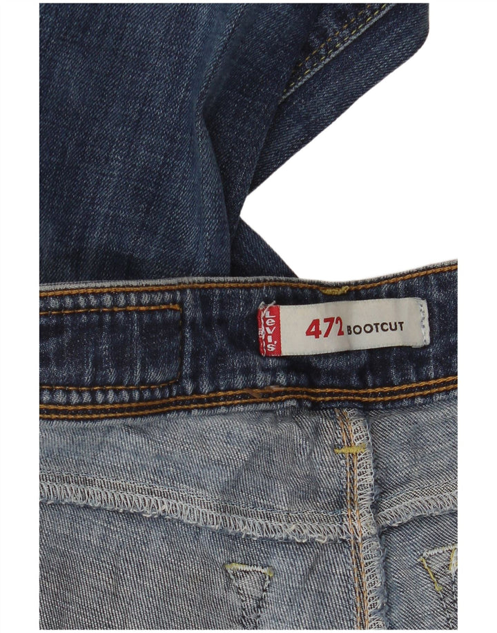 Levi's Mujer 472 Vaqueros Bootcut W28 L27 Azul