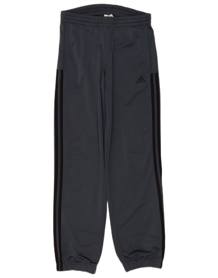 Adidas Pantalones de chándal para hombre Joggers UK 36/38 Small Gris Poliéster