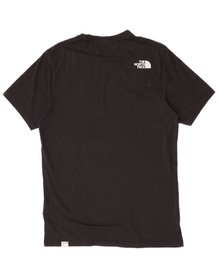 The North Face - Camiseta para hombre, talla pequeña, algodón negro