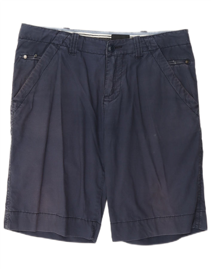 Pantalones cortos chinos Calvin Klein para hombre W32 Algodón azul marino mediano