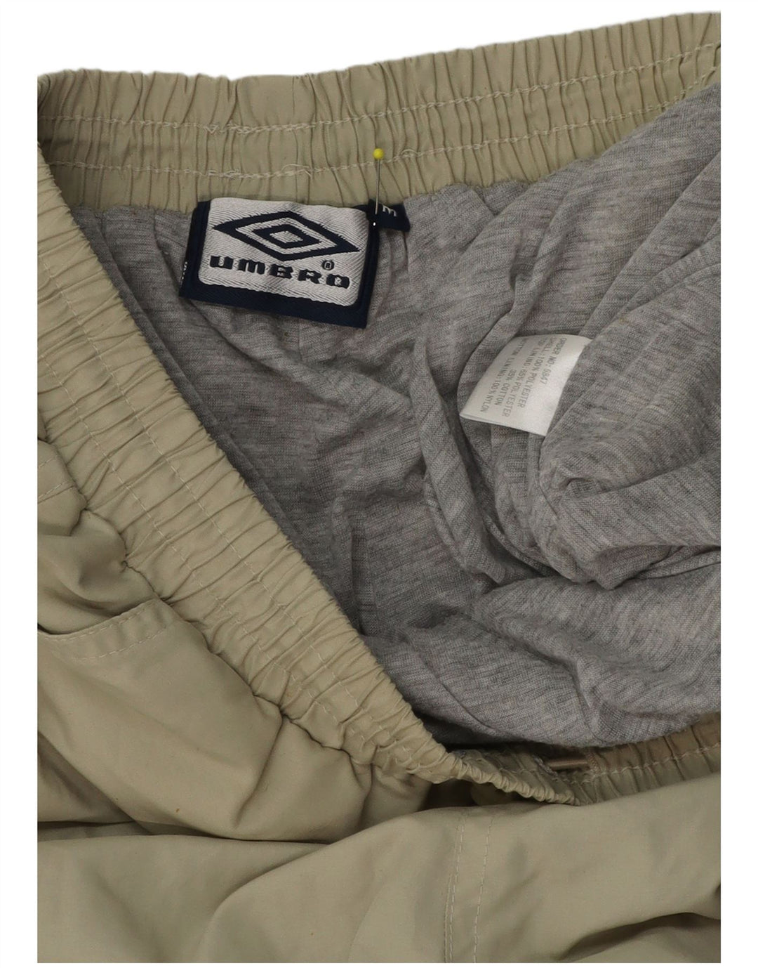 Umbro Bermudas Deportivas Hombre Poliéster Caqui Medio