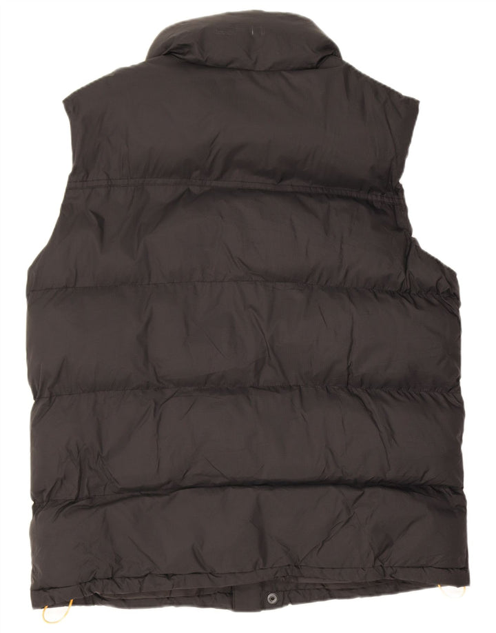 Caterpillar Chaleco acolchado para hombre UK 38 Medium Black Nylon