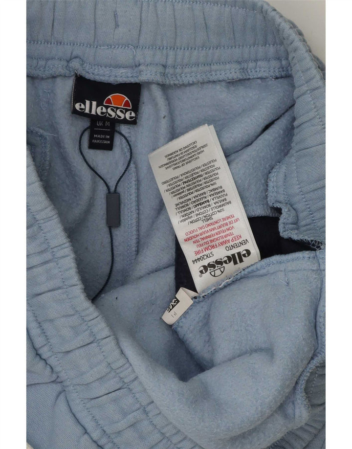 Ellesse Hombre Pantalones cortos deportivos de algodón color block en azul medio