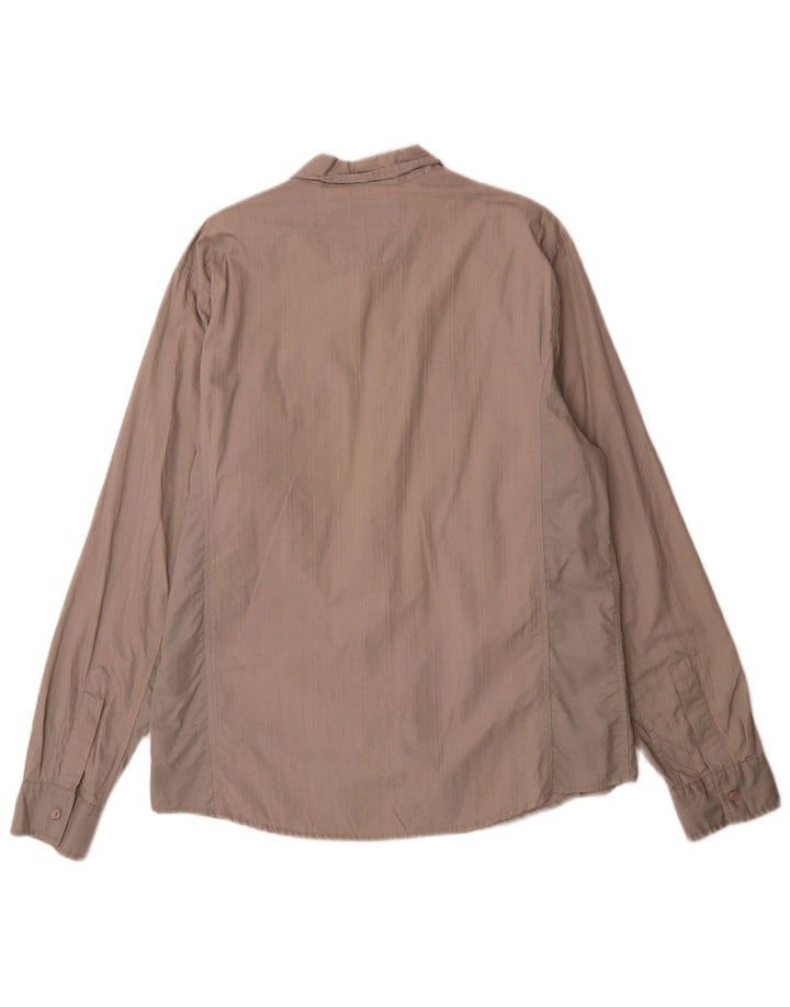 Guess Camisa Militar Hombre XL Algodón Gris