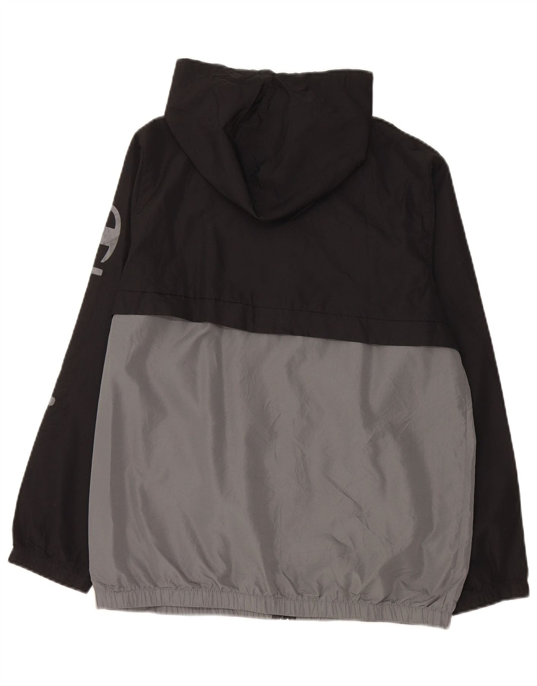 CHAMPION Chaqueta superior de chándal con gráfico para mujer UK 40 Grande Color negro