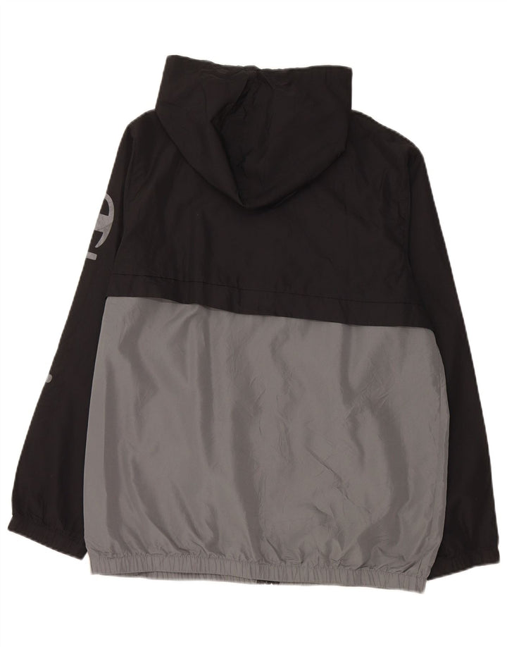 CHAMPION Chaqueta superior de chándal con gráfico para mujer UK 40 Grande Color negro