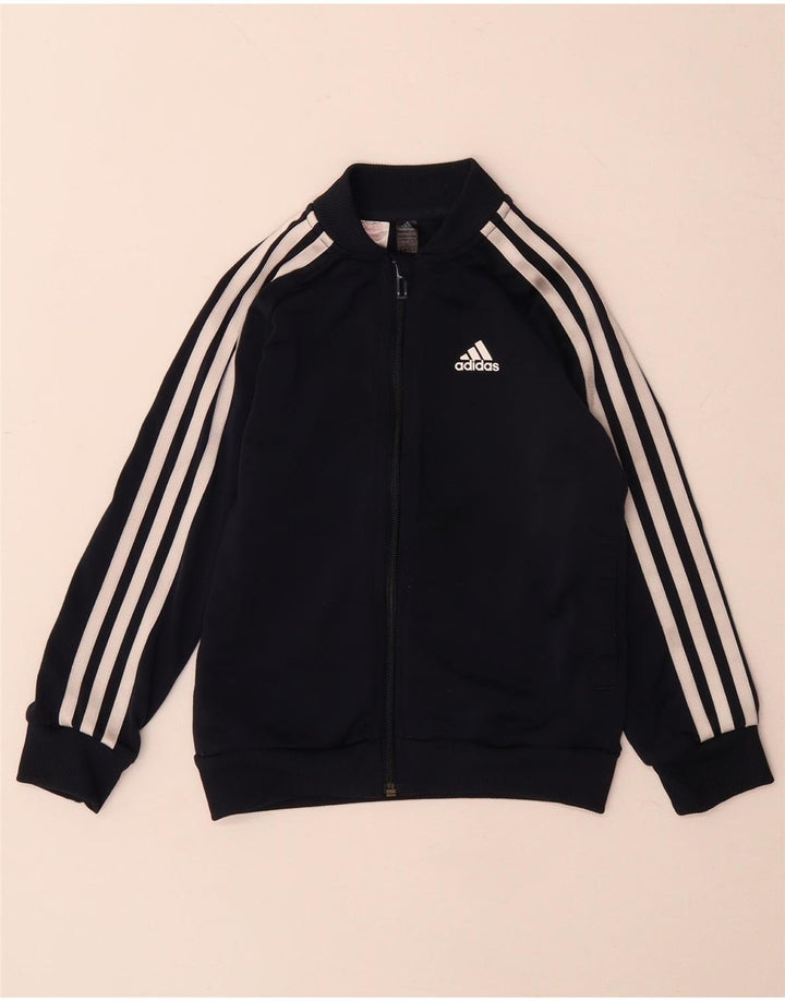 Adidas Chaqueta Chándal Niño 6-7 Años Azul Marino Poliéster