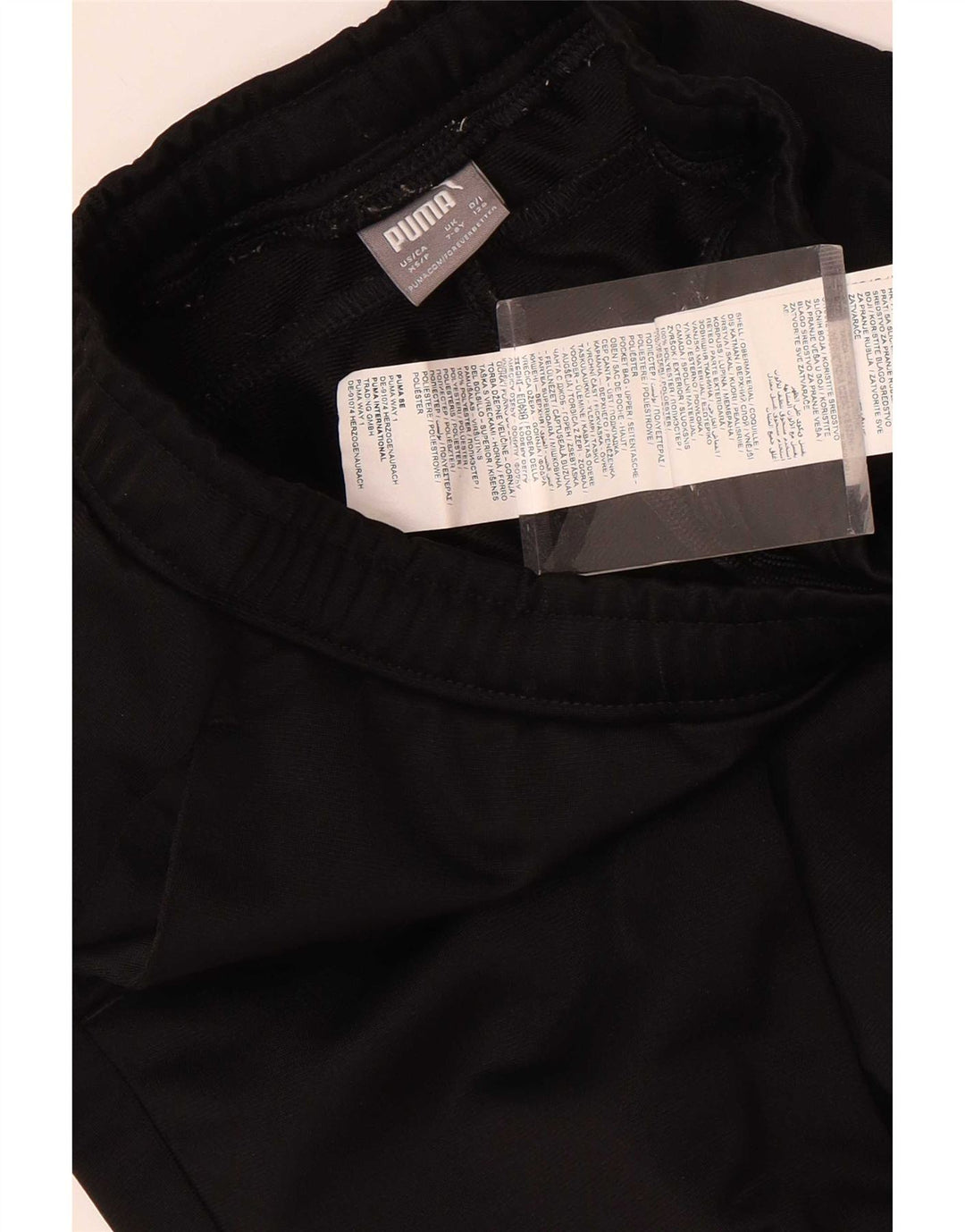 Puma Pantalón Chándal Niño 7-8 Años Negro Poliéster
