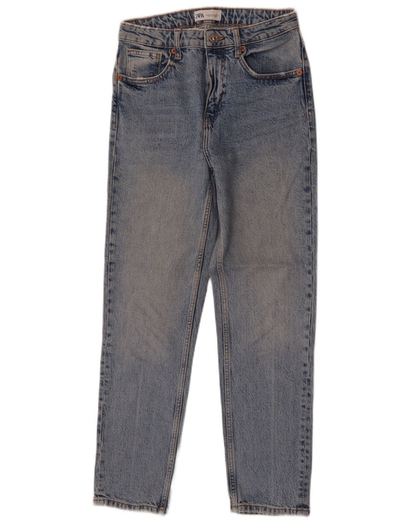 Zara Vaqueros Slim Mujer EU 36 XS W26 L27 Azul