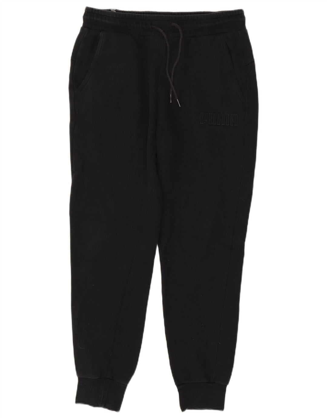 PUMA Pantalones de chándal para hombre Joggers Medium Black