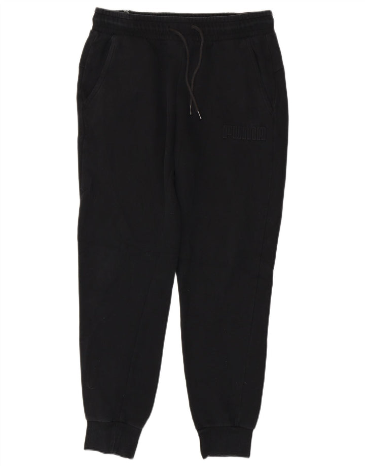 PUMA Pantalones de chándal para hombre Joggers Medium Black
