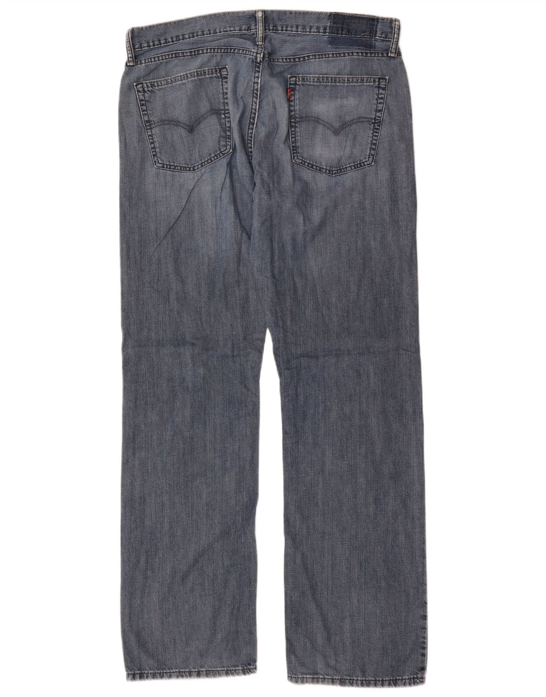 Vaqueros Levi's Mujer Rectos W36 L34 Algodón Azul