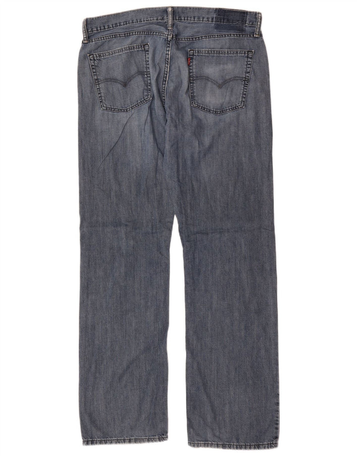 Vaqueros Levi's Mujer Rectos W36 L34 Algodón Azul