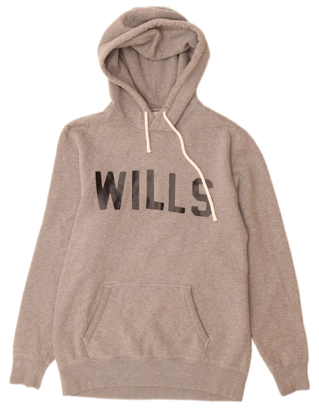 JACK WILLS Jersey con capucha gráfico para hombre XS Algodón gris