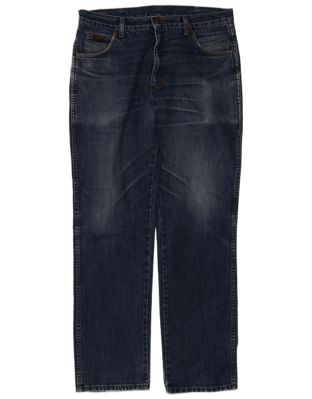 Wrangler Vaqueros rectos Texas para hombre W36 L32 Algodón azul