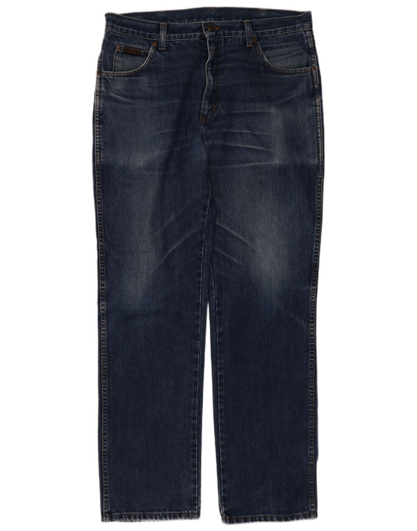 Wrangler Vaqueros rectos Texas para hombre W36 L32 Algodón azul
