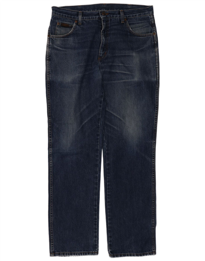 Wrangler Vaqueros rectos Texas para hombre W36 L32 Algodón azul
