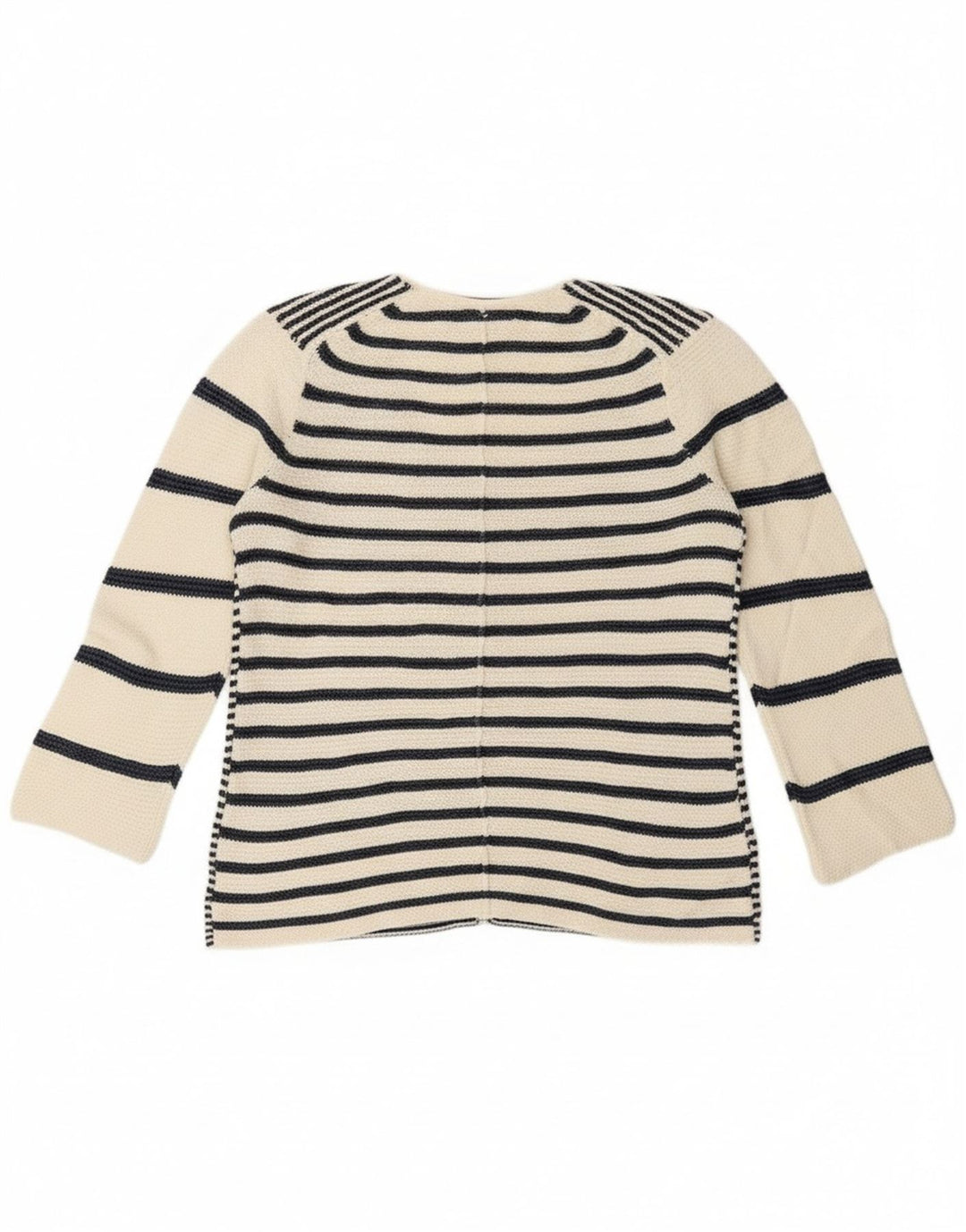 Tommy Bahama Suéter con cuello en V para mujer UK 14 Medium Off White Nautical