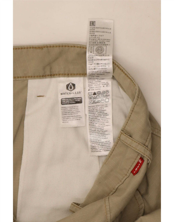 Levi's Shorts Cargo Hombre W38 XL Algodón Beige