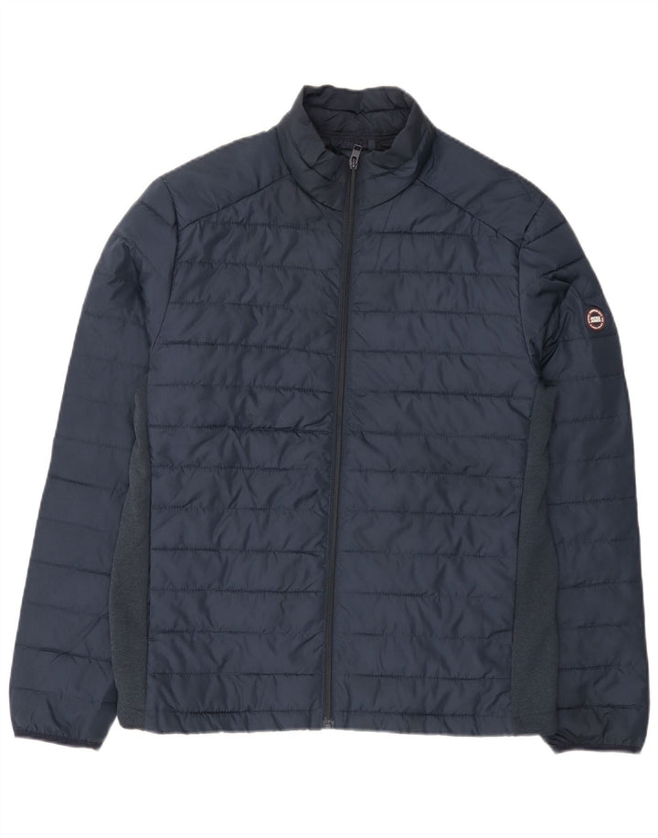 Jack & Jones Chaqueta acolchada para hombre UK 40 Large Azul marino