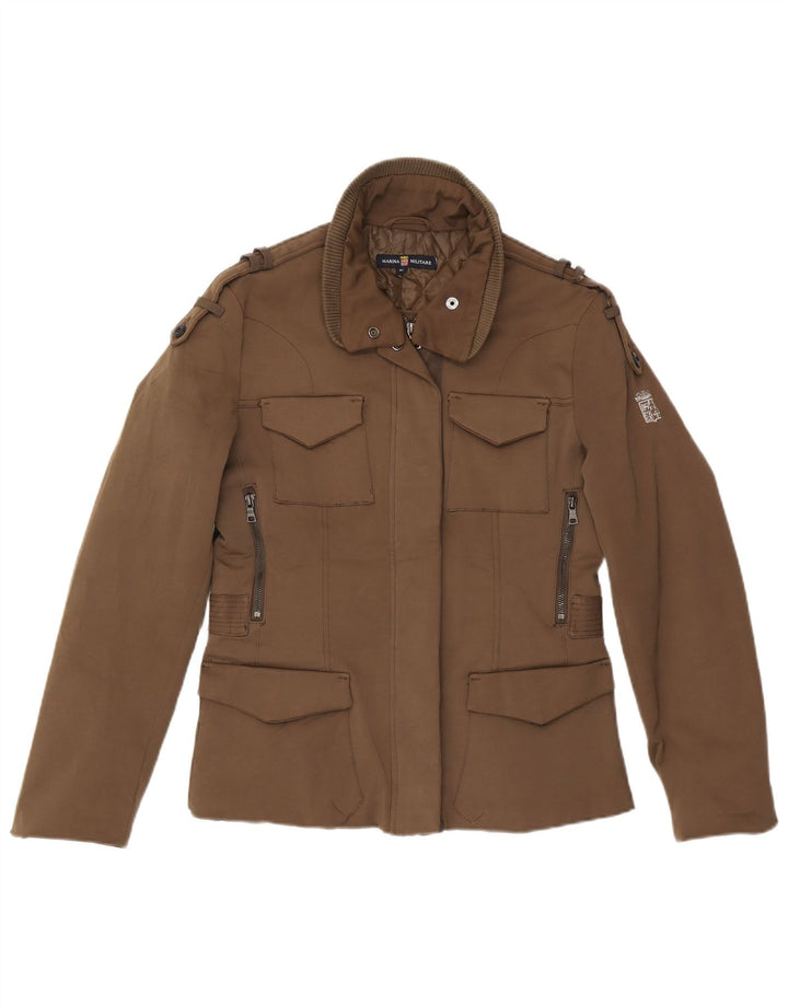 Marina Militare Chaqueta militar para mujer ES 40 XL Poliéster marrón