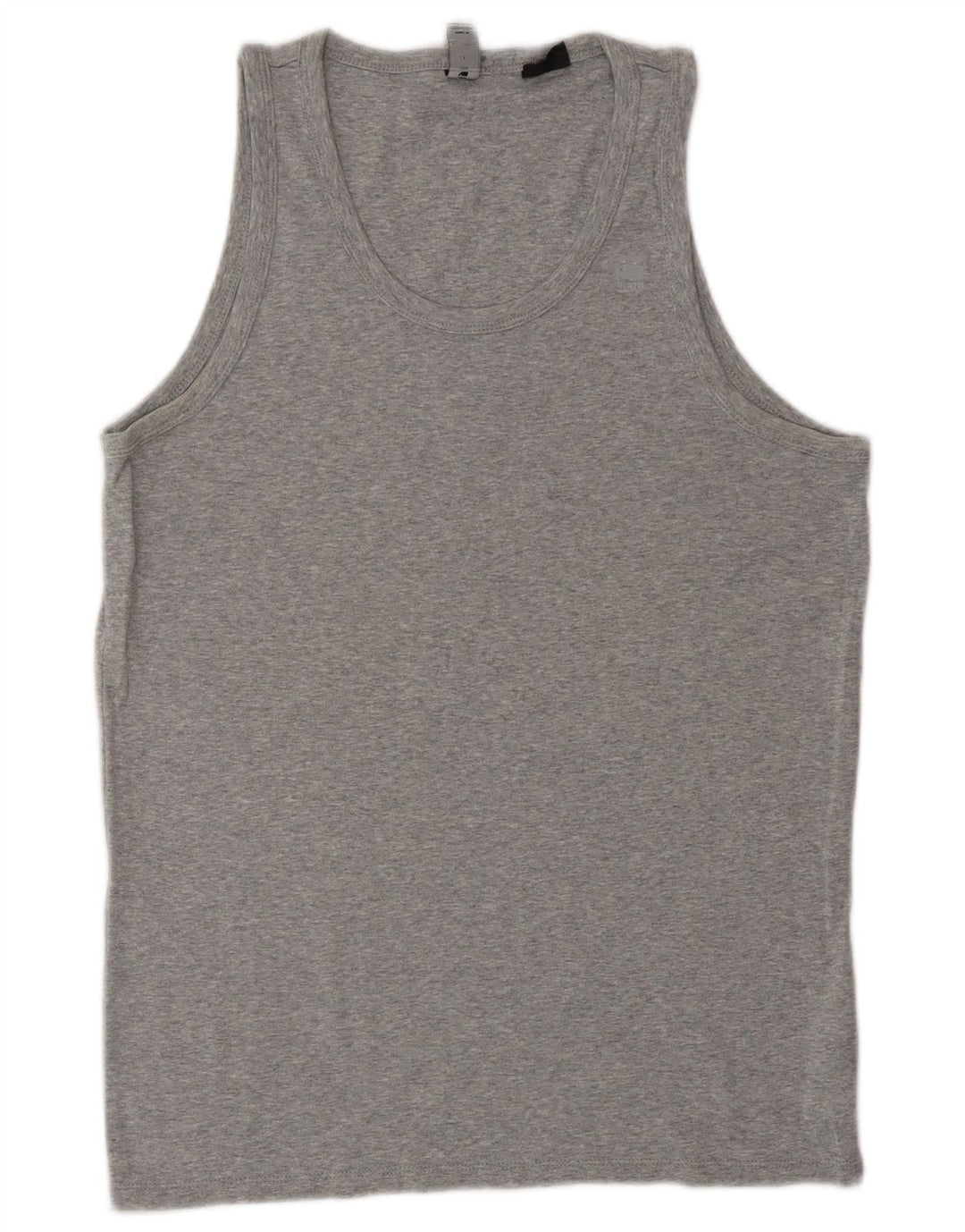 G-STAR Hombre Chaleco Top Grande Gris Algodón