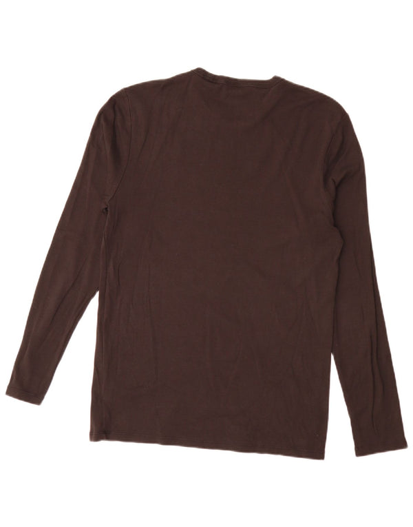 G-Star Hombre Top Manga Larga Algodón Negro Mediano