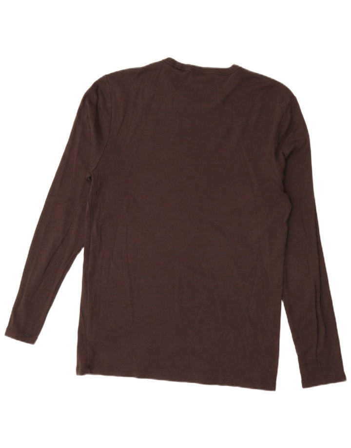 G-Star Hombre Top Manga Larga Algodón Negro Mediano