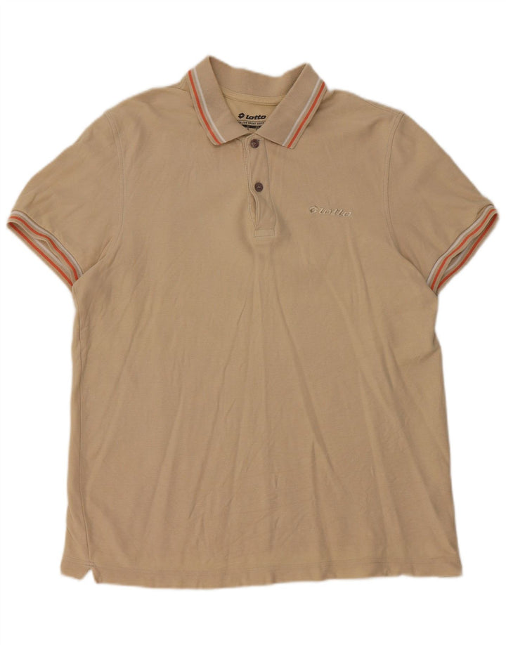 Polo Lotto Hombre Beige Medio