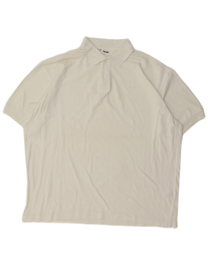 Polo Ellesse Hombre XL Blanco Algodón