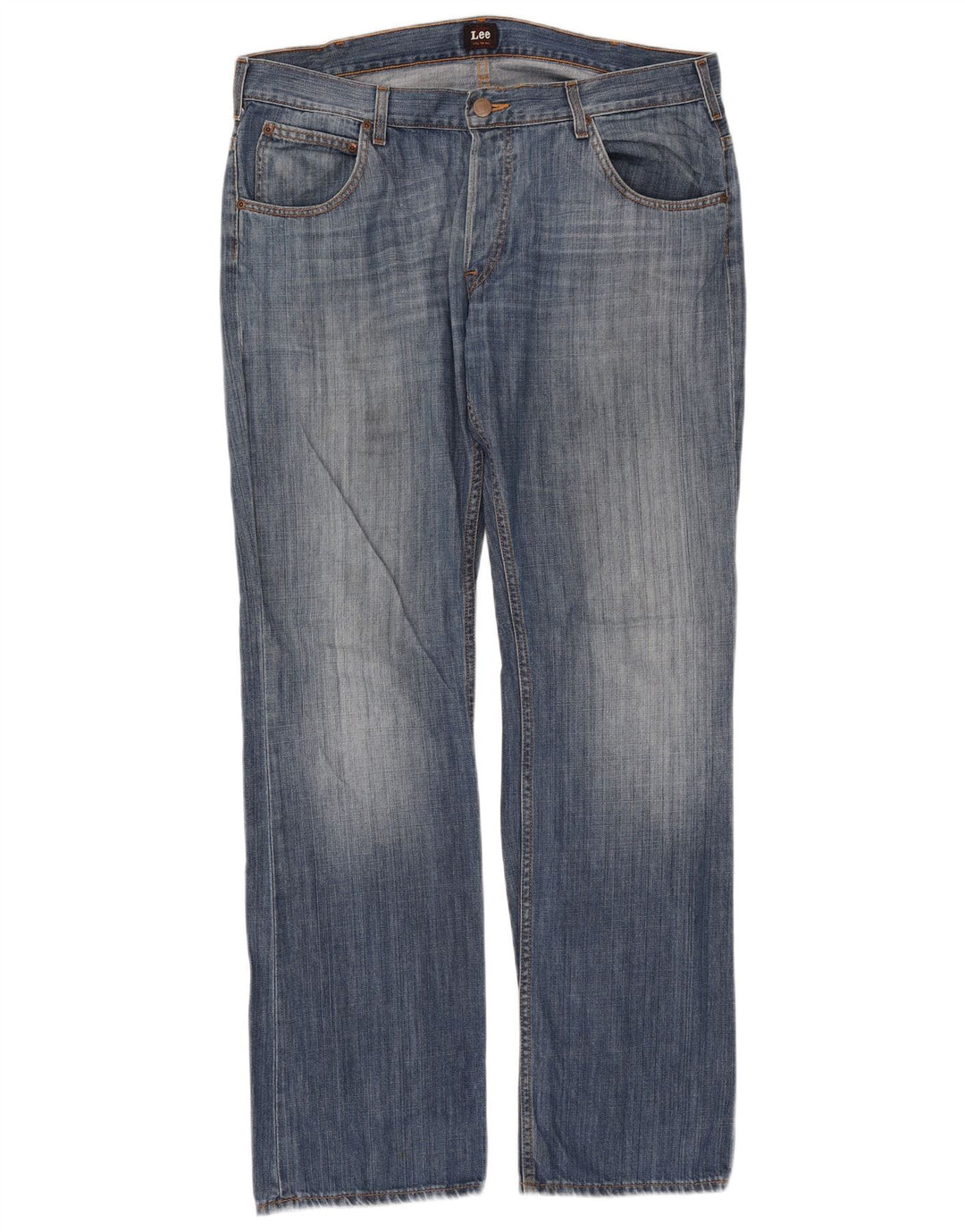Lee Vaqueros Rectos Knox para Hombre W38 L34 Algodón Azul