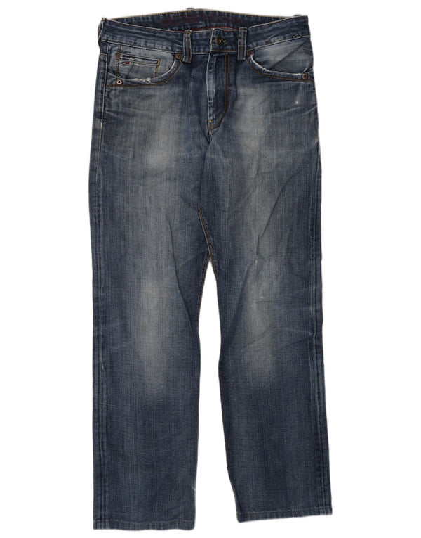 Tommy Hilfiger Vaqueros rectos para hombre W34 L32 Azul