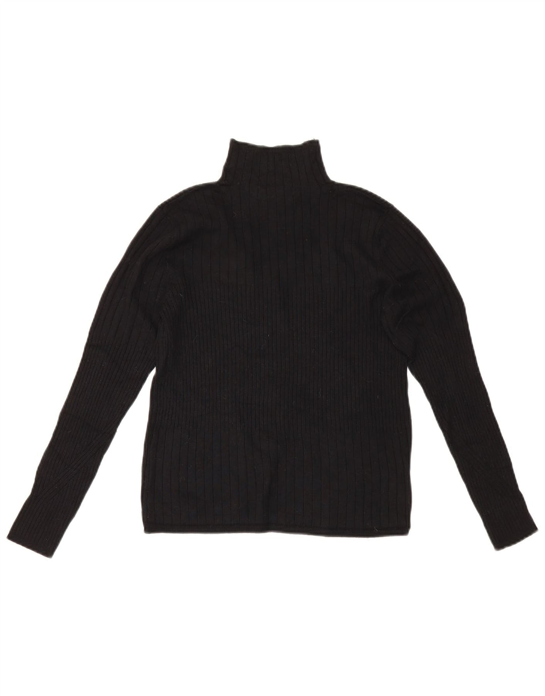 Marks & Spencer Top corto para mujer de manga larga UK 44 Mediano Negro