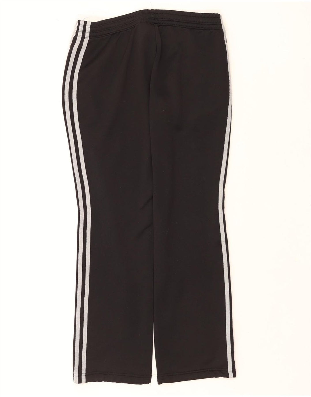 Adidas Pantalones de chándal para mujer UK 8/10 Small Negro Poliéster