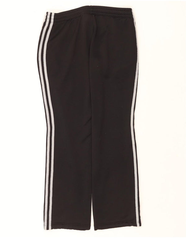 Adidas Pantalones de chándal para mujer UK 8/10 Small Negro Poliéster