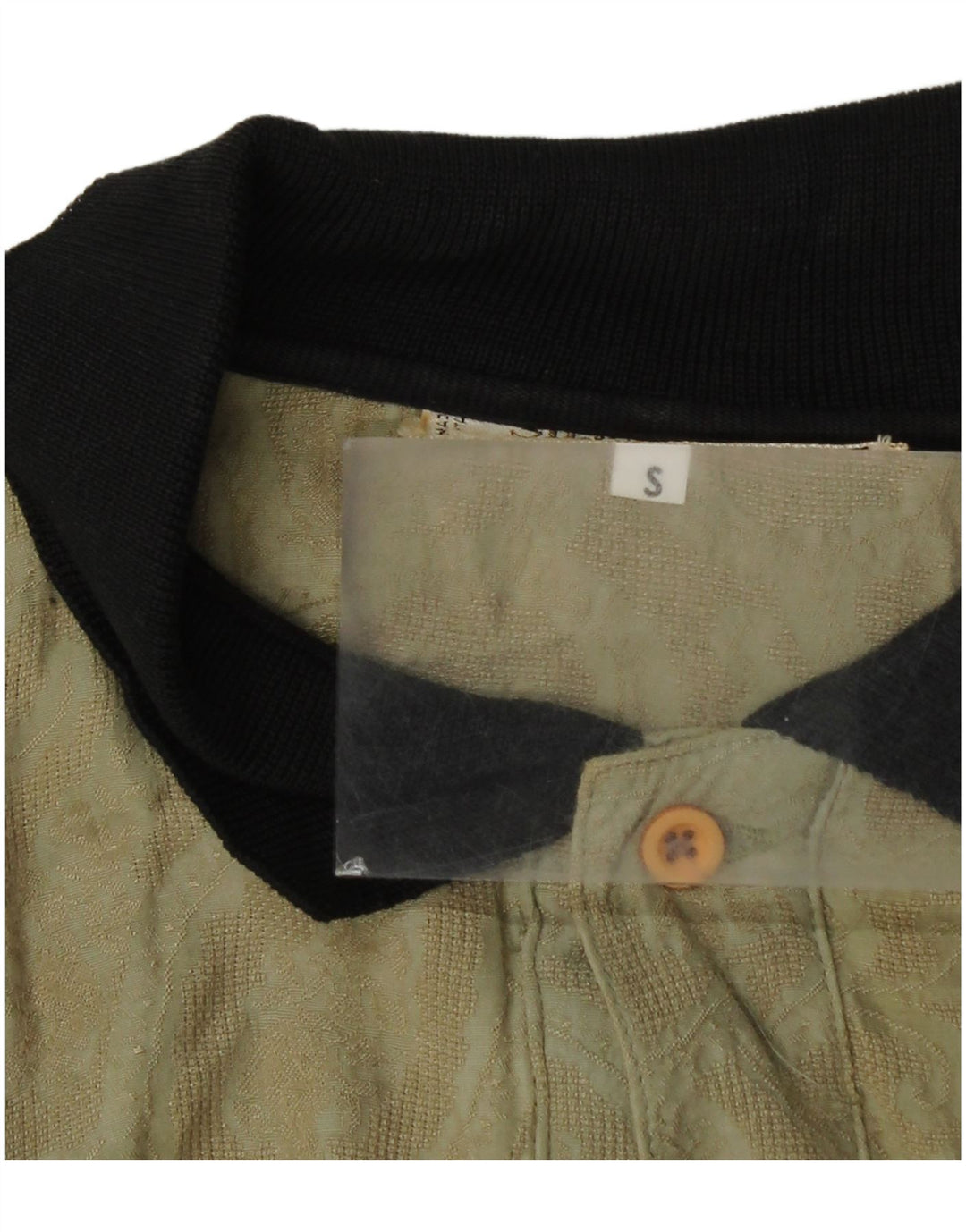 Silenzio Polo Hombre Small Khaki Paisley