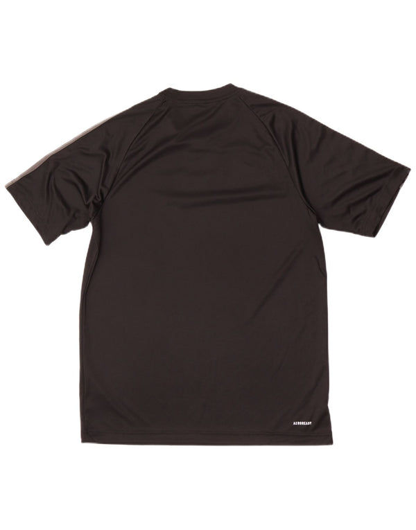 Adidas Hombre Aeroready Regular Fit Camiseta Top Medio Negro Poliéster