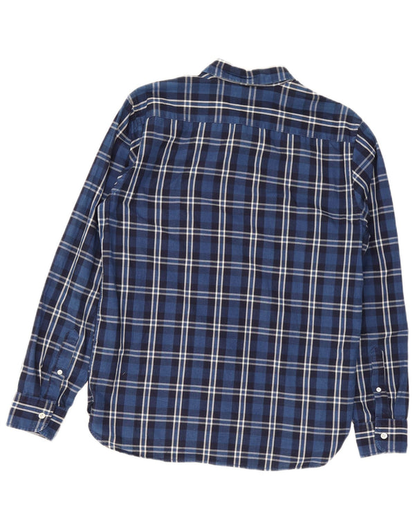 Camisa Levi's Hombre Algodón Azul Marino Mediano A Cuadros