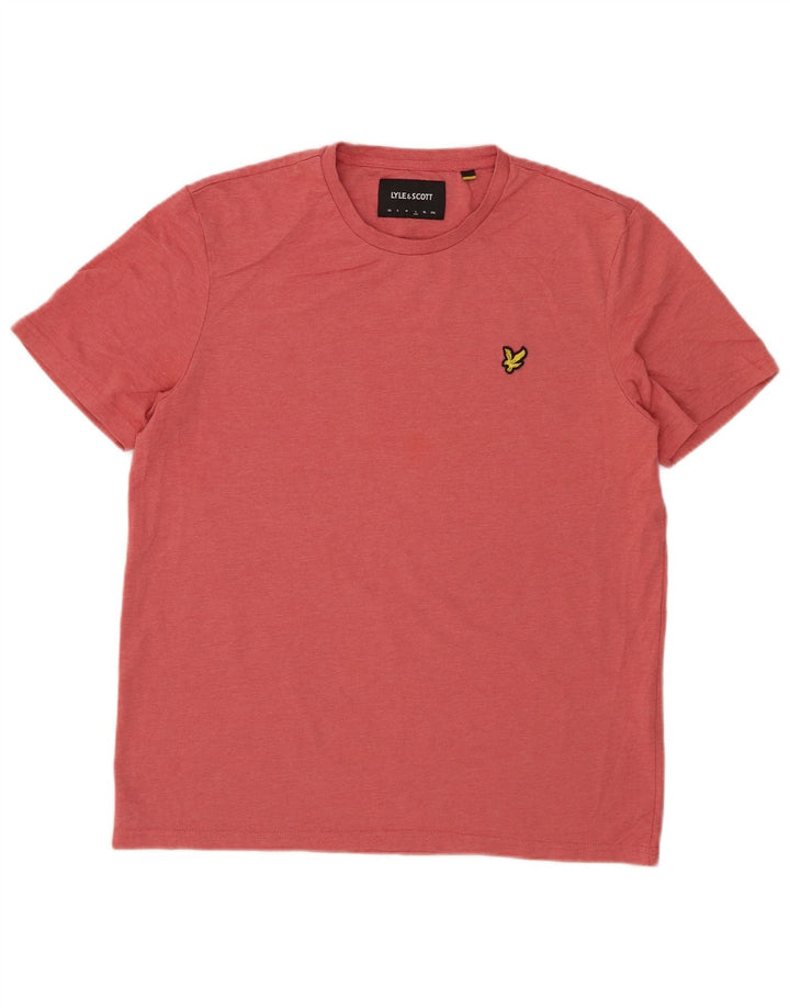 LYLE & SCOTT Camiseta para hombre Top Large Rojo Poliéster
