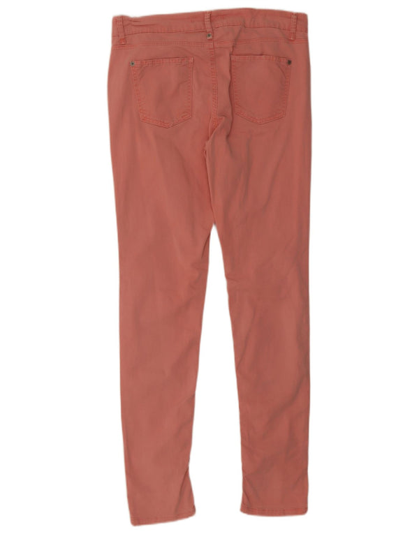 Zara Vaqueros pitillo para mujer EU 42 Large W32 L32 Algodón rosa
