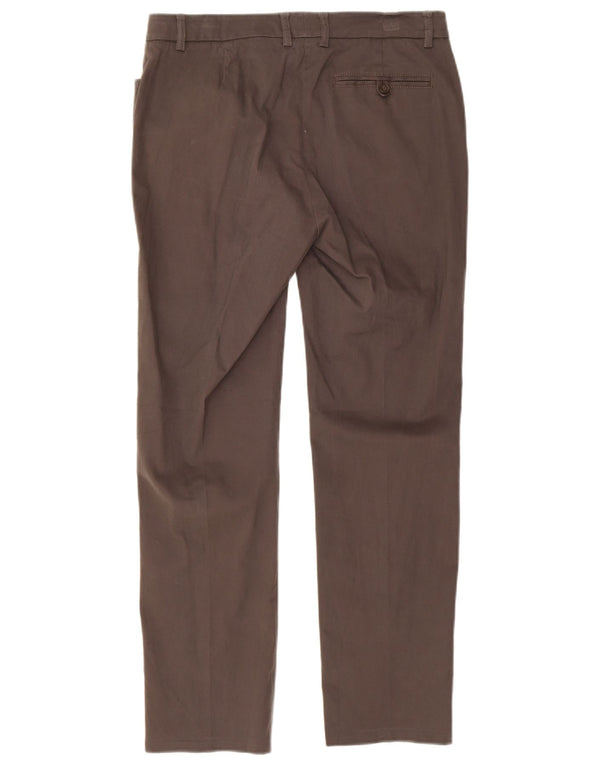 Marlboro Classics Pantalones casuales para mujer UK 12 Medium W30 L28 Gris Algodón