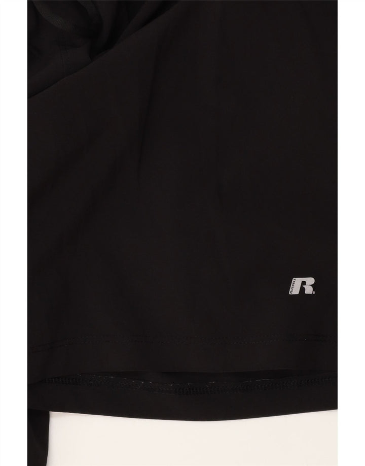 RUSSELL ATHLETIC Pantalones cortos deportivos para hombre 2XL Negro