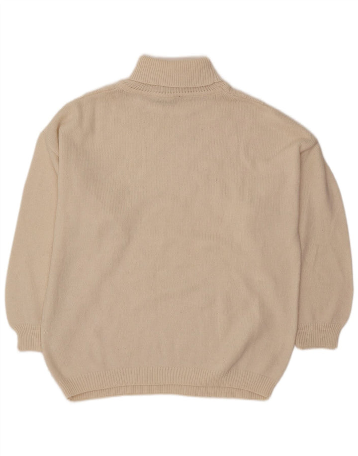 Pimet Jersey De Cuello Vuelto para Hombre XL Lana Blanca